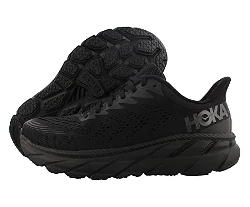 1110508 HOKA ONE ONE MEN'S CLIFTON 7 Black/Black Size 13 - Like New