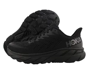 1110508 HOKA ONE ONE MEN'S CLIFTON 7 Black/Black Size 13 - Like New