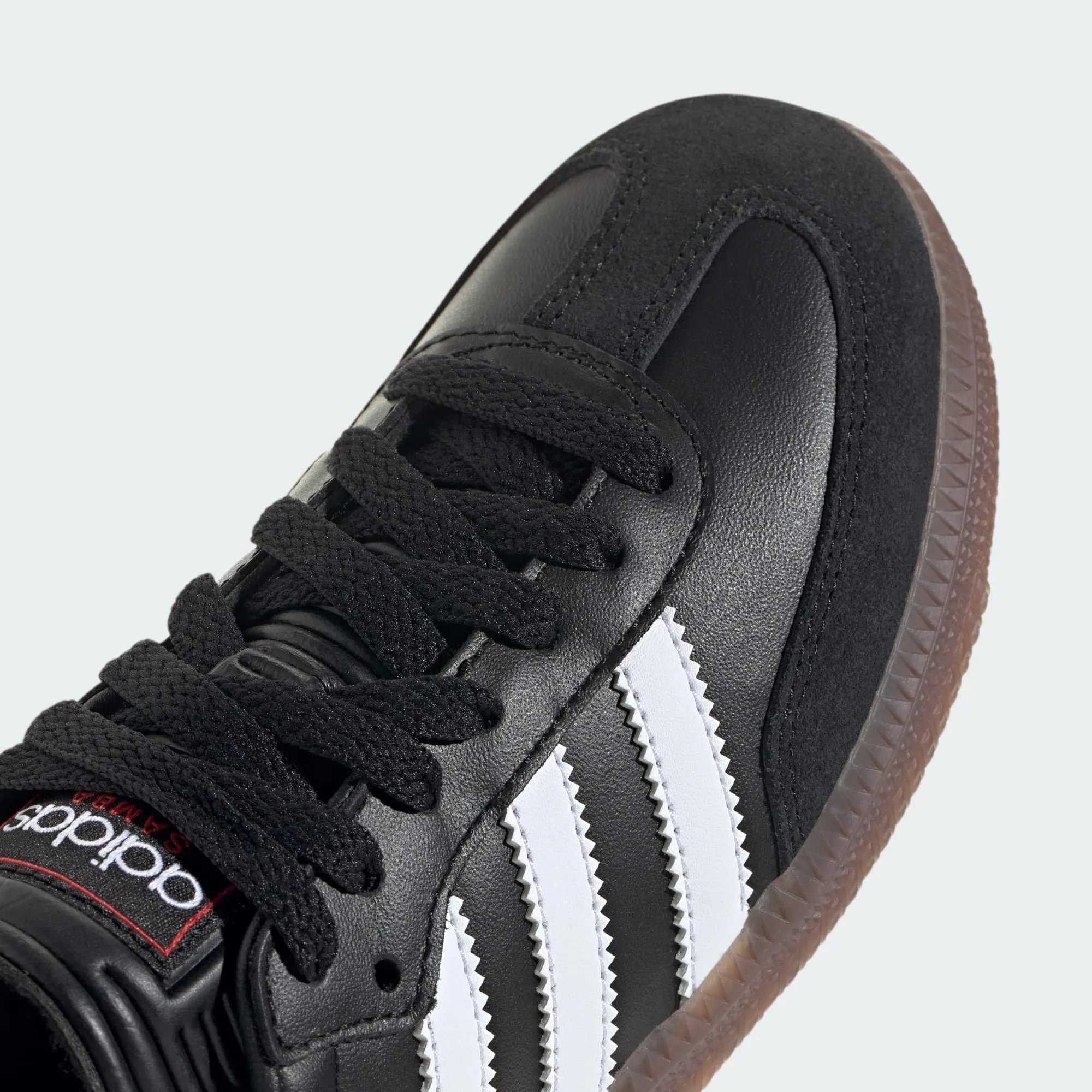 adidas SAMBA Indoor Soccer Shoes | Core Black-Cloud White | Kid's Unisex