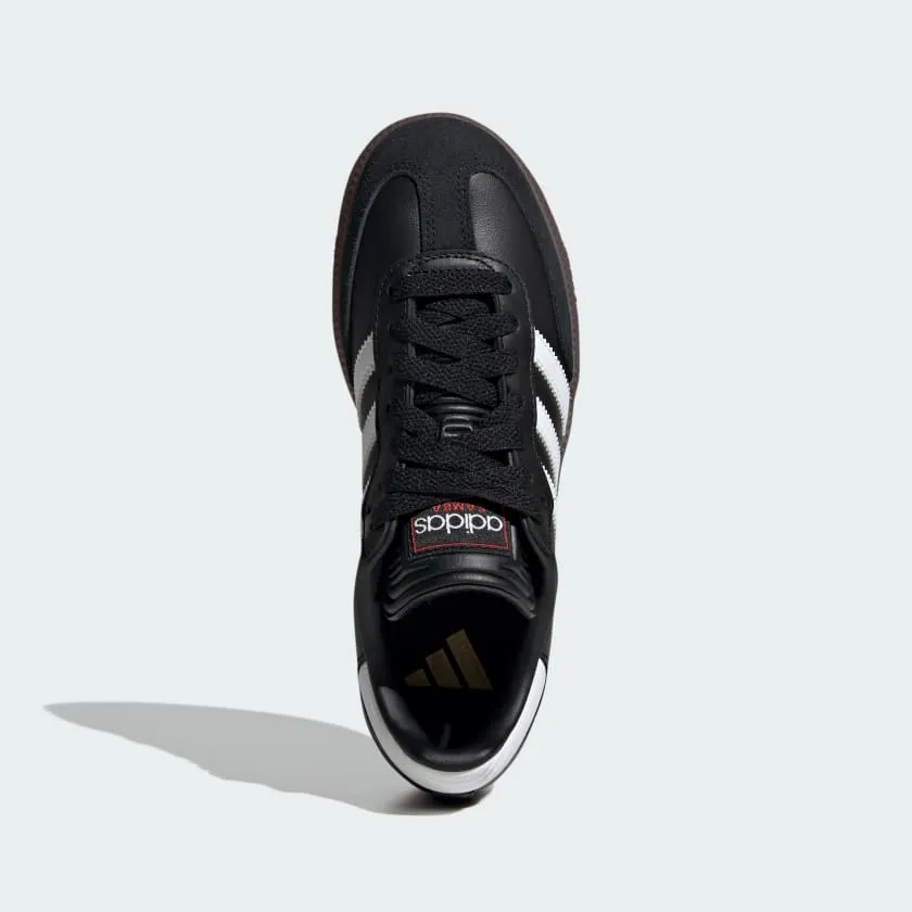 adidas SAMBA Indoor Soccer Shoes | Core Black-Cloud White | Kid's Unisex