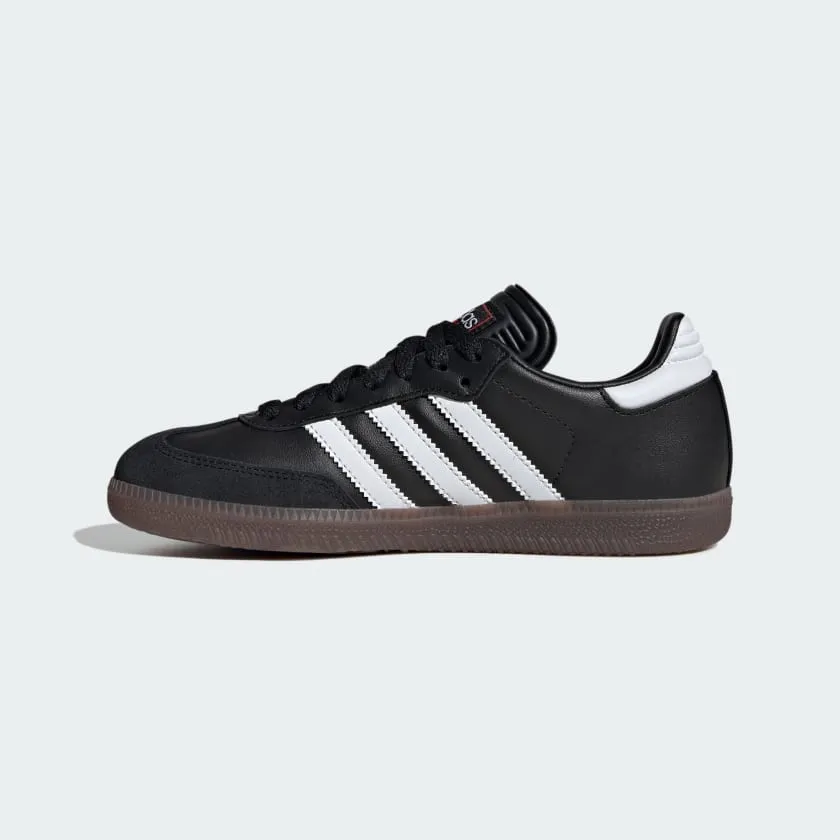 adidas SAMBA Indoor Soccer Shoes | Core Black-Cloud White | Kid's Unisex