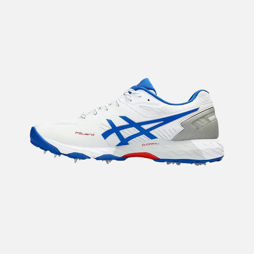 Asics 350 NOT OUT FF Mens Cricket Shoes - White/Tuna Blue