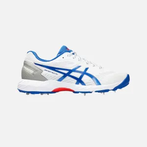 Asics 350 NOT OUT FF Mens Cricket Shoes - White/Tuna Blue