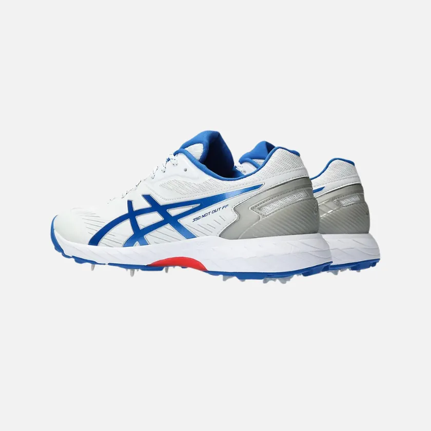 Asics 350 NOT OUT FF Mens Cricket Shoes - White/Tuna Blue