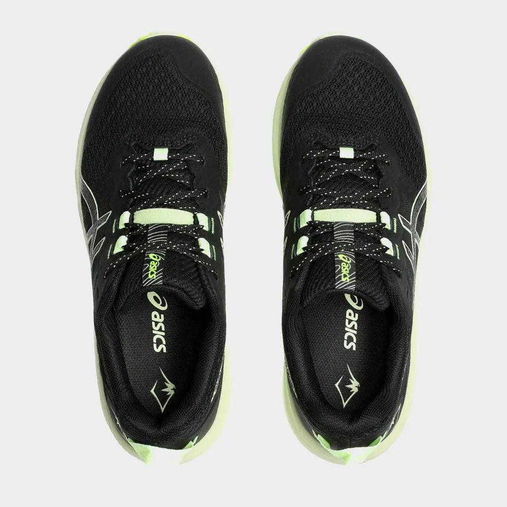 Asics Womens Trabuco Terra 2 Trail Running Black/green _ 182777 _ Black