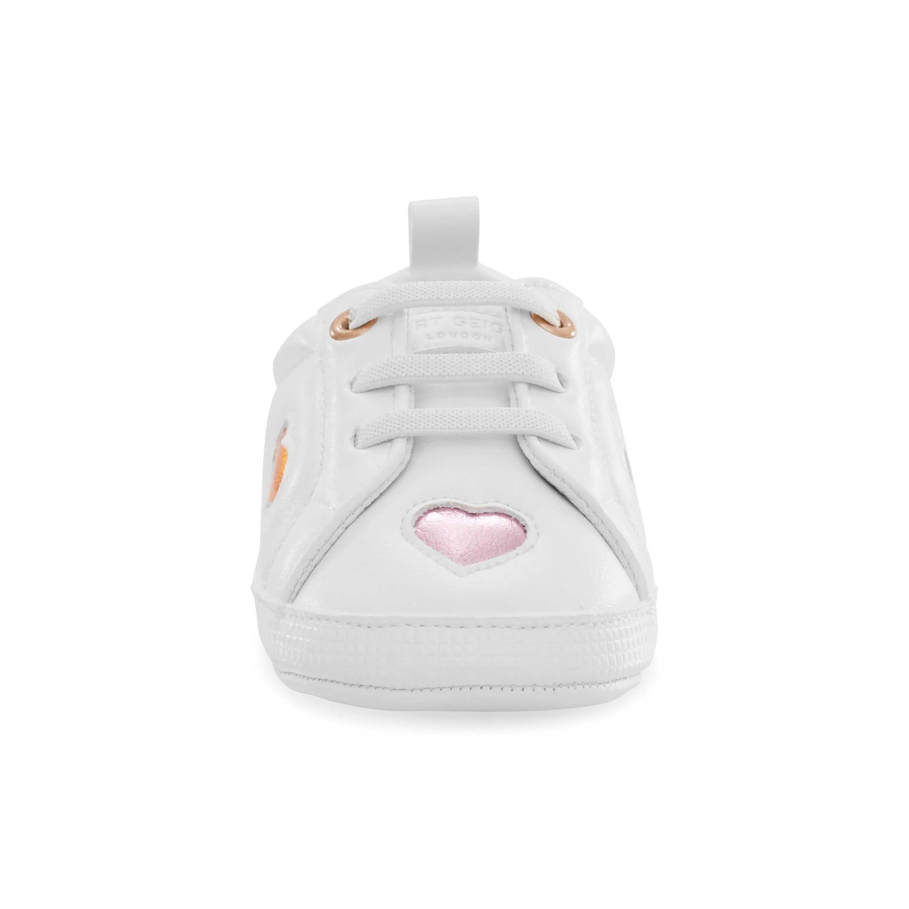 Baby Lane Love Sneaker - Little Kid White