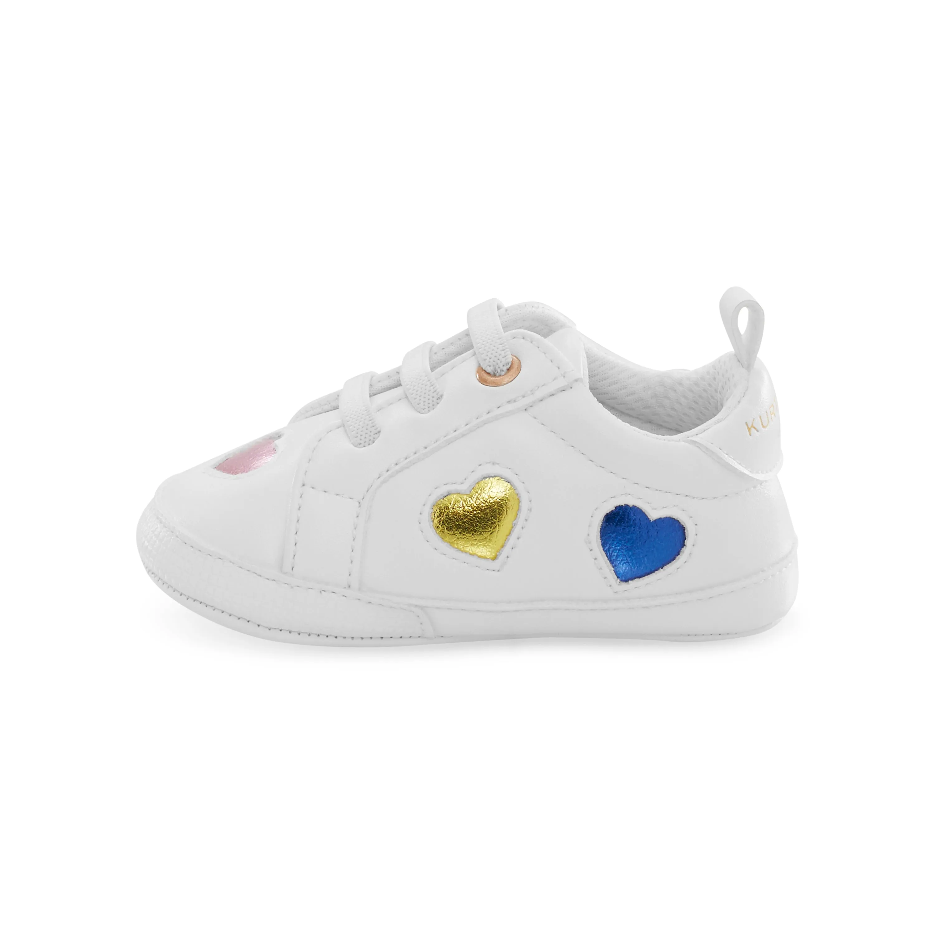 Baby Lane Love Sneaker - Little Kid White