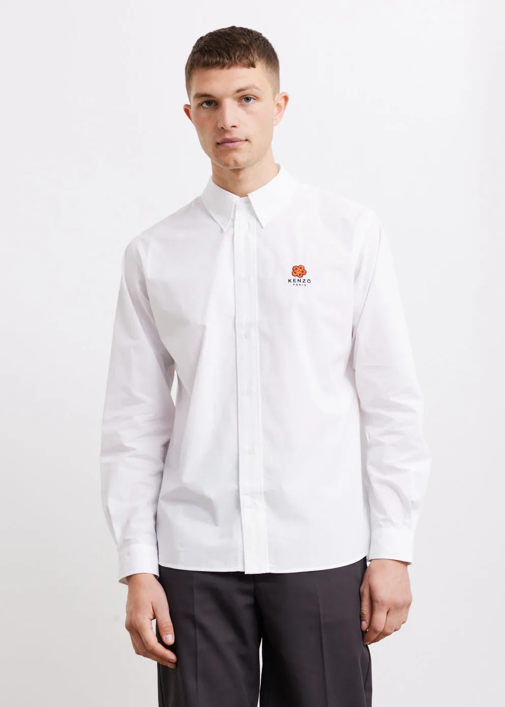 Boke Flower Crest Casual Shirt