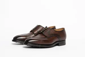 Carlos Santos 9131 Split-Toe Derby in Guimaraes Patina