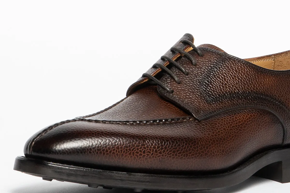 Carlos Santos 9131 Split-Toe Derby in Guimaraes Patina