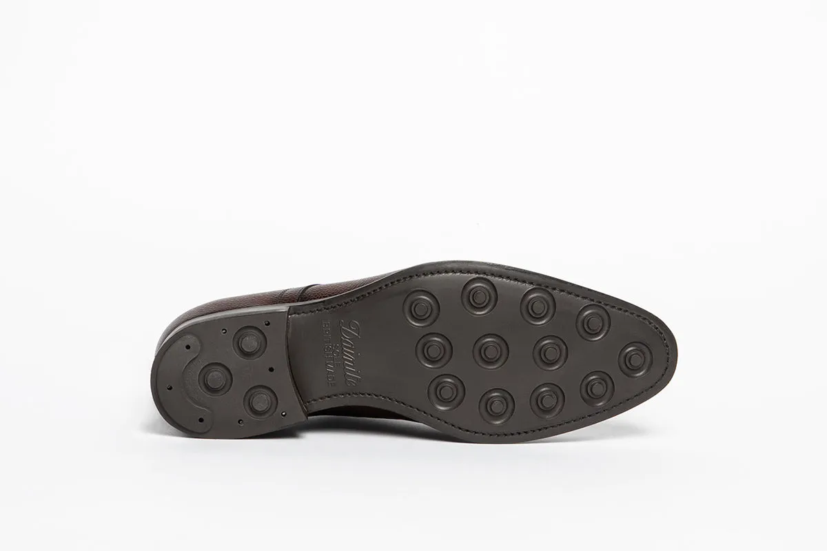 Carlos Santos 9131 Split-Toe Derby in Guimaraes Patina