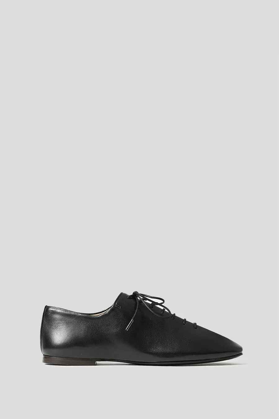 CHAUSSURES SOURIS FLAT CLASSIC DERBIES NOIRES