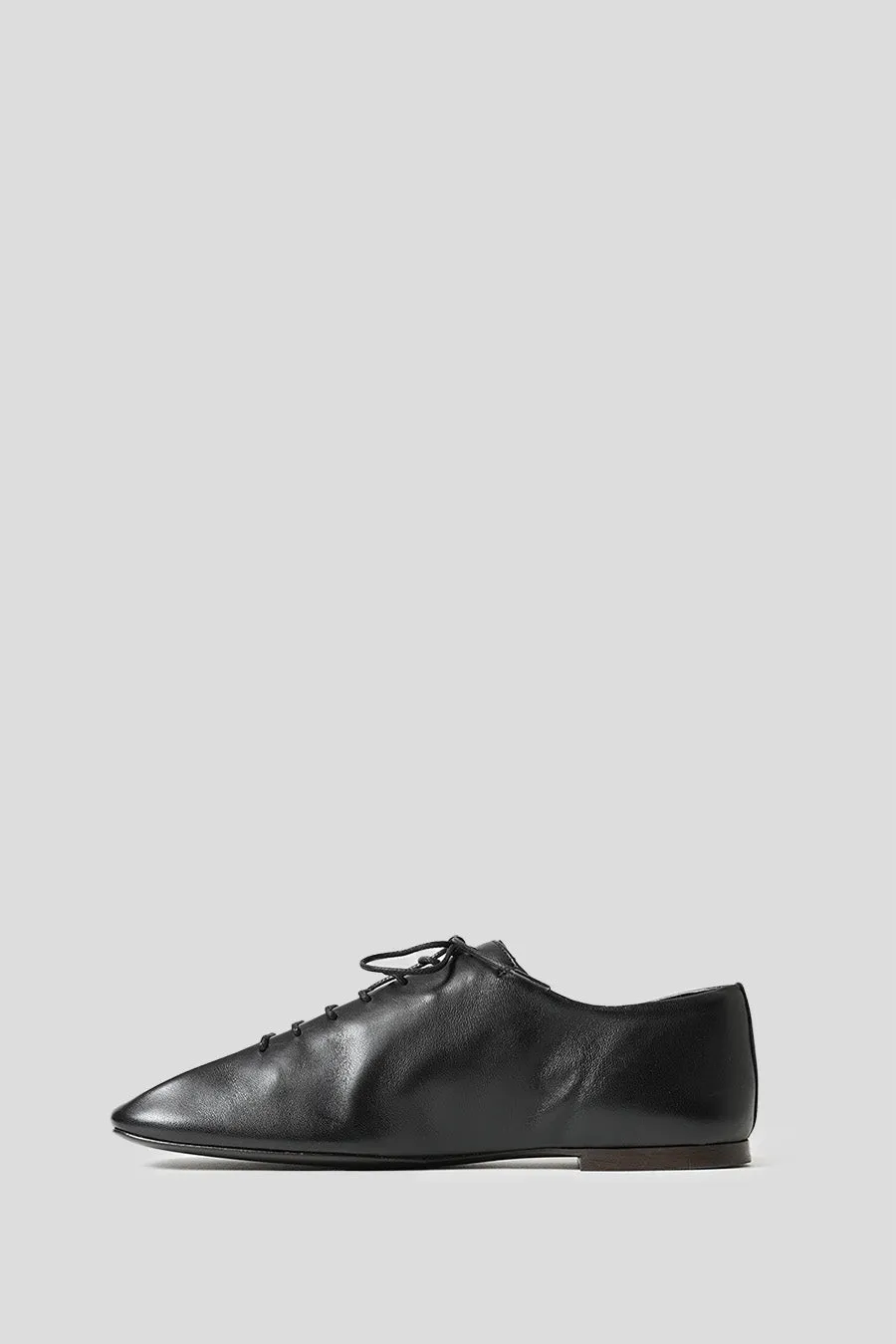 CHAUSSURES SOURIS FLAT CLASSIC DERBIES NOIRES