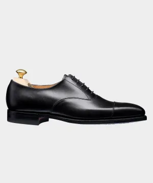 Crockett & Jones Hallam Cap-Toe Shoe in Black