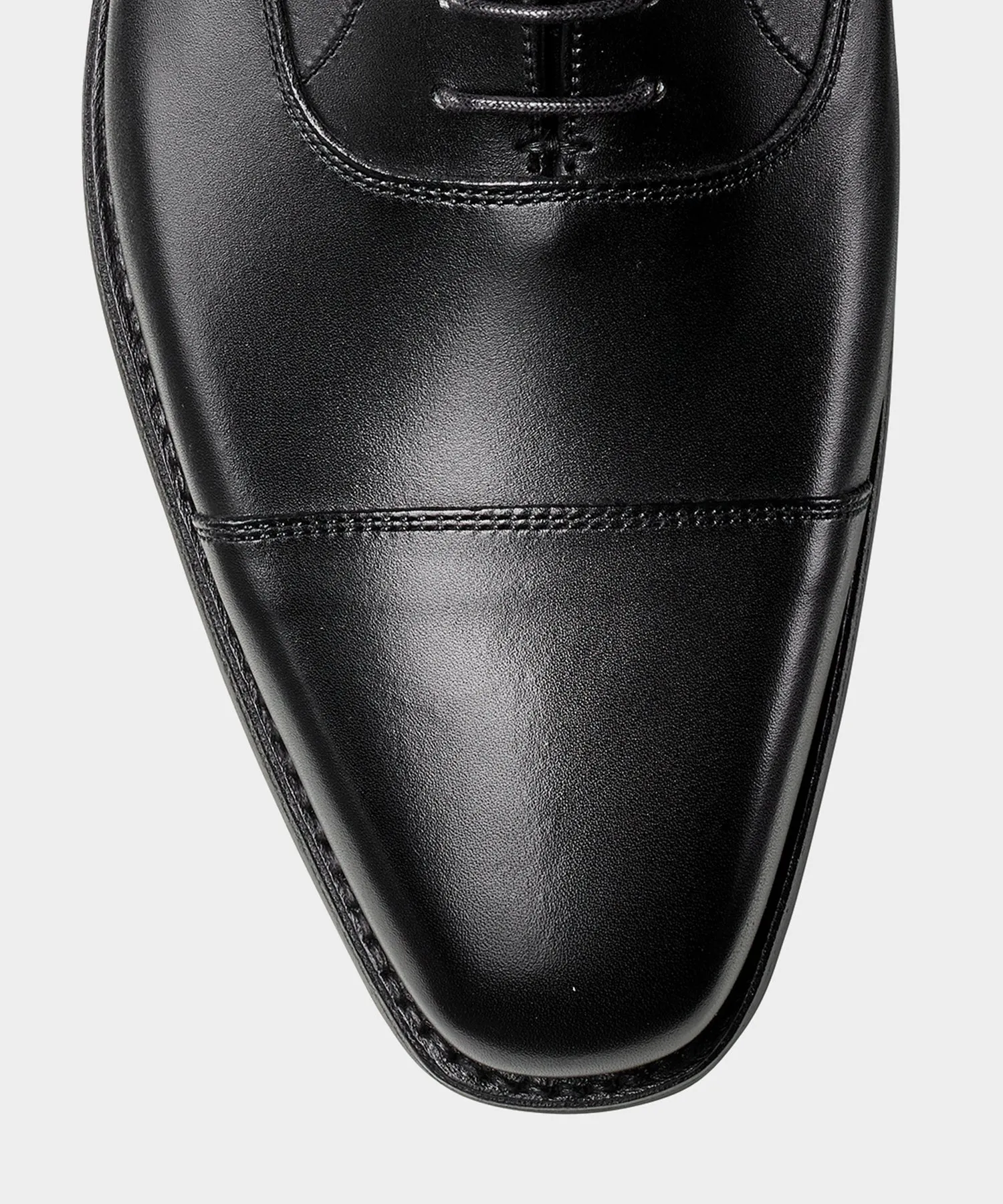 Crockett & Jones Hallam Cap-Toe Shoe in Black