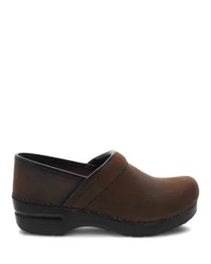 Dansko Unisex Professional Clogs- Antique Brown/ Black