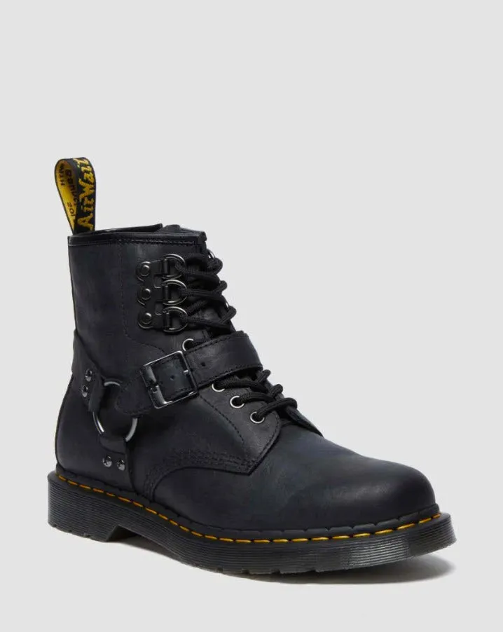 Dr Martens 1460 HDW Antique Pull Up Black Boots