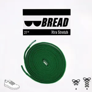 Elastic Shoelaces - Lucky Green