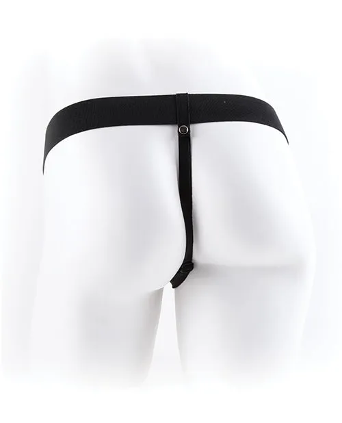 Fetish Fantasy Series 7" Vibrating Hollow Strap On W/balls