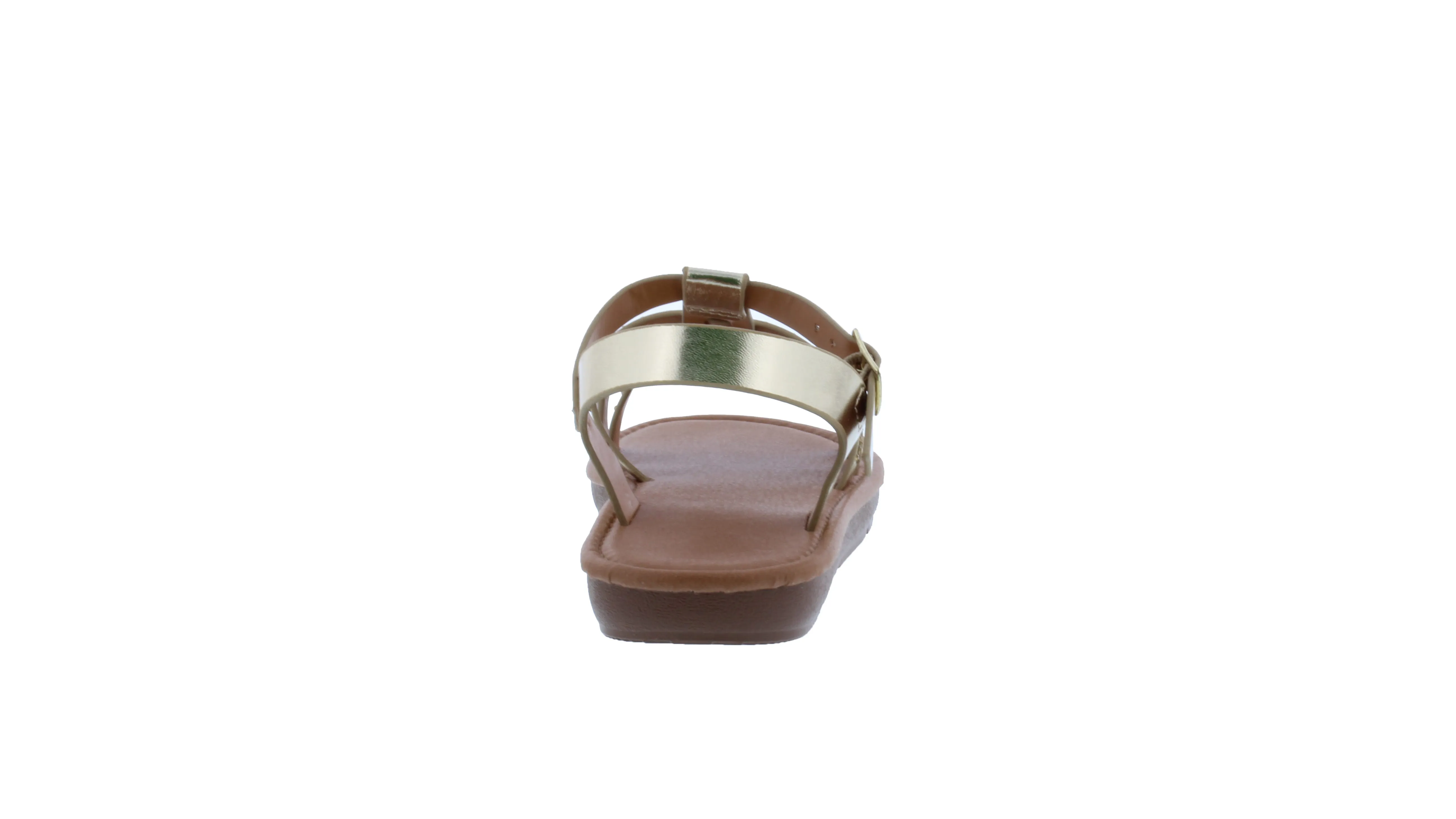 Girls Strappy Rhinestone Sandal