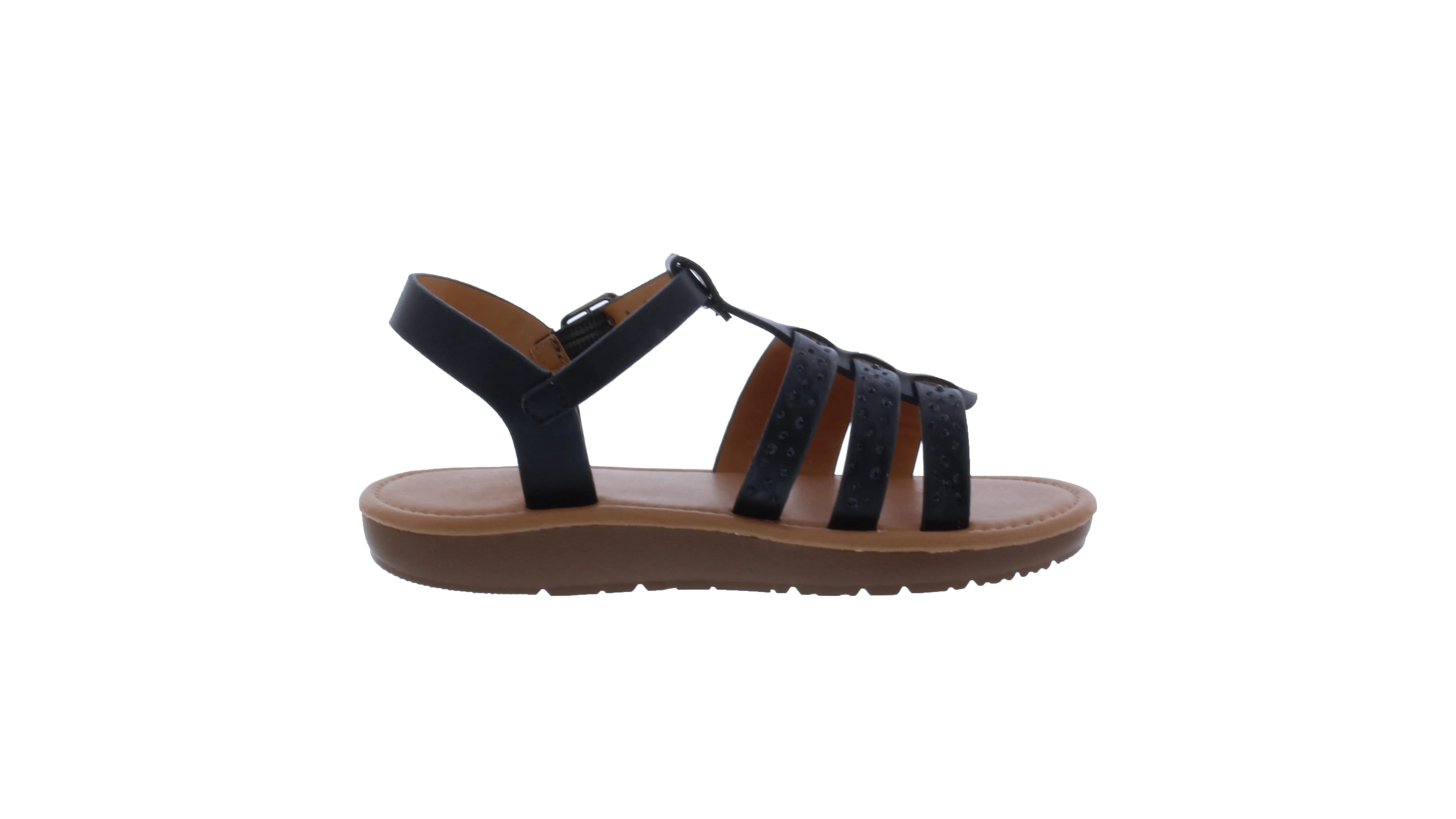 Girls Strappy Rhinestone Sandal