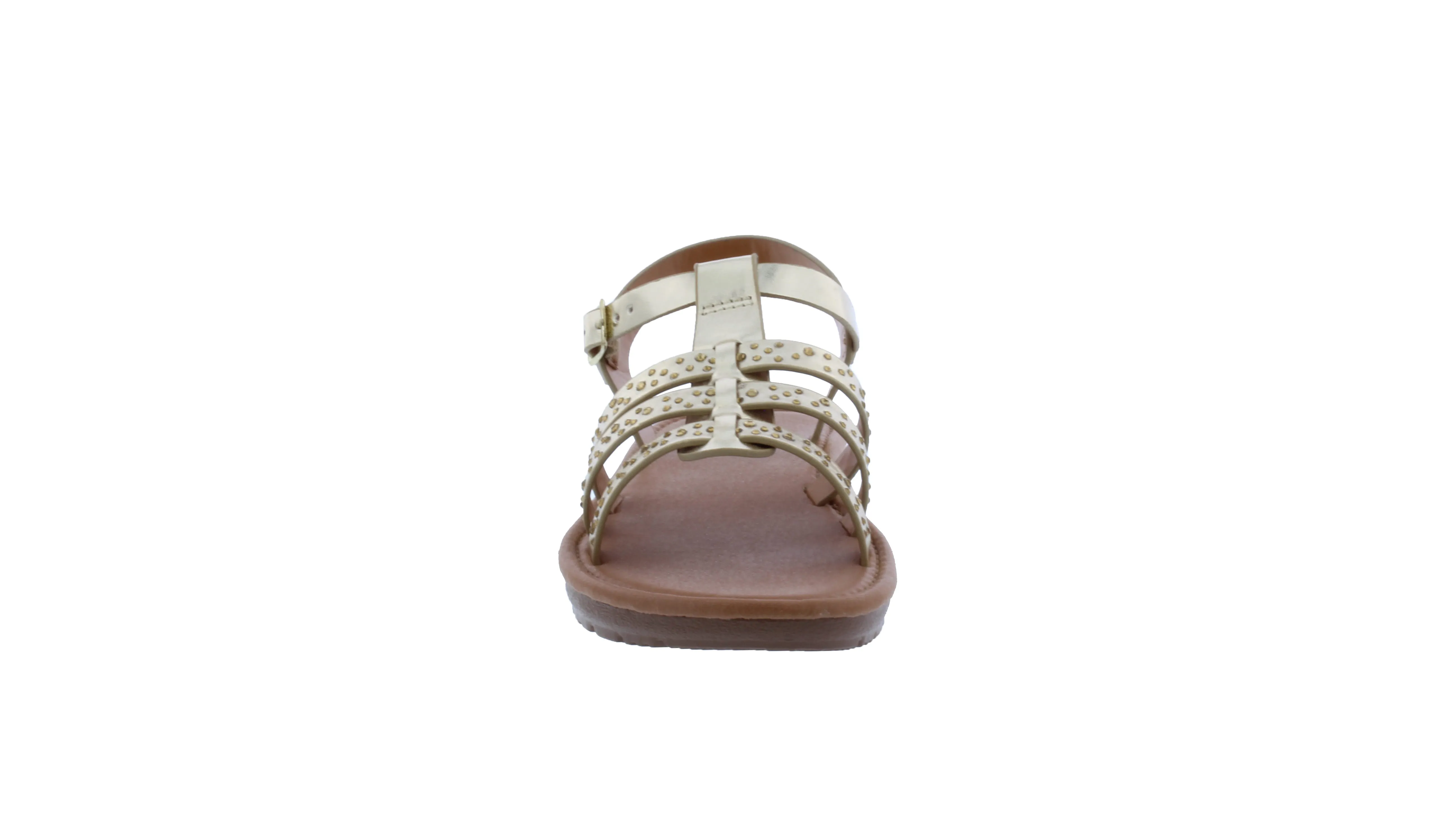 Girls Strappy Rhinestone Sandal