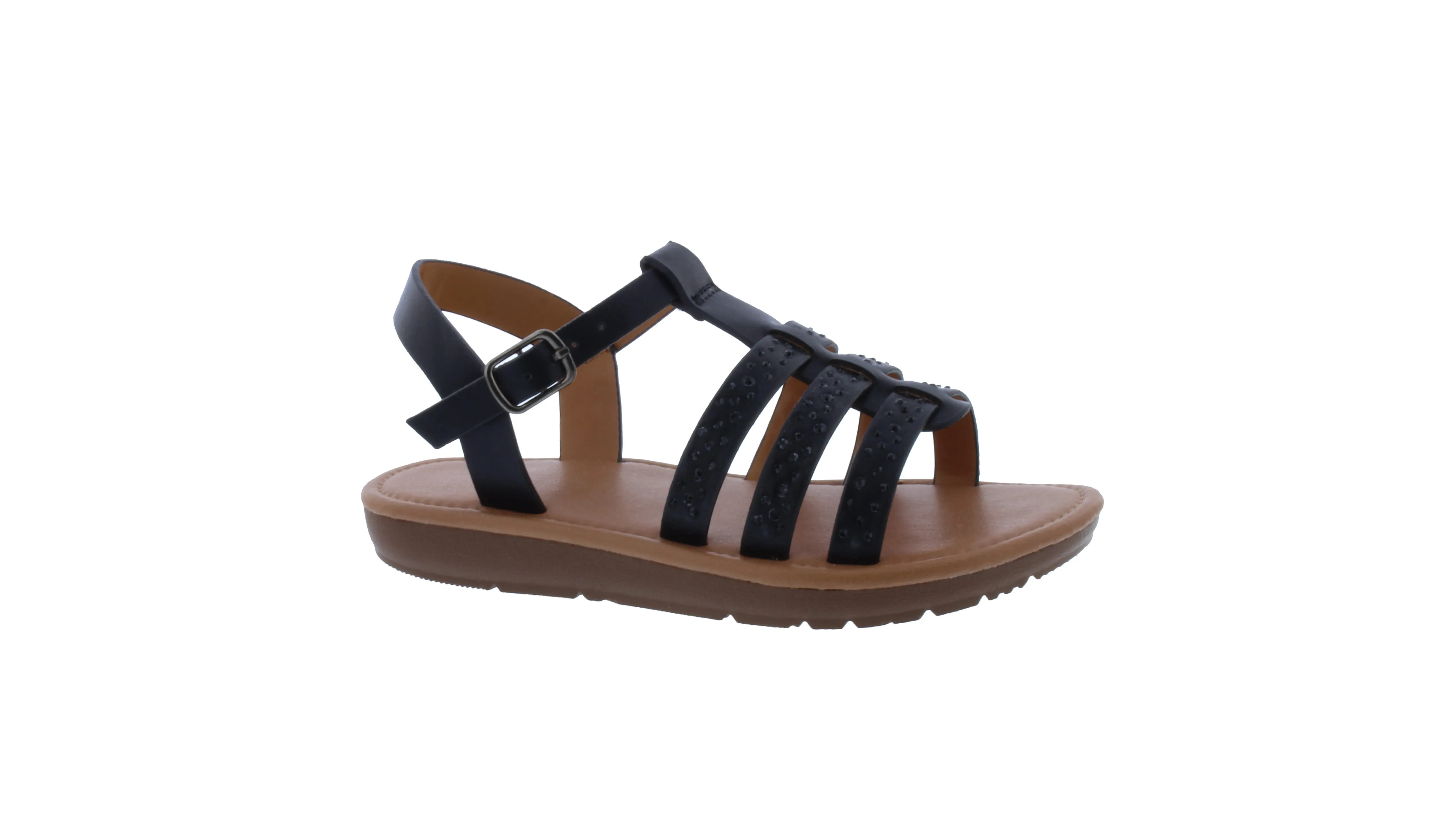 Girls Strappy Rhinestone Sandal