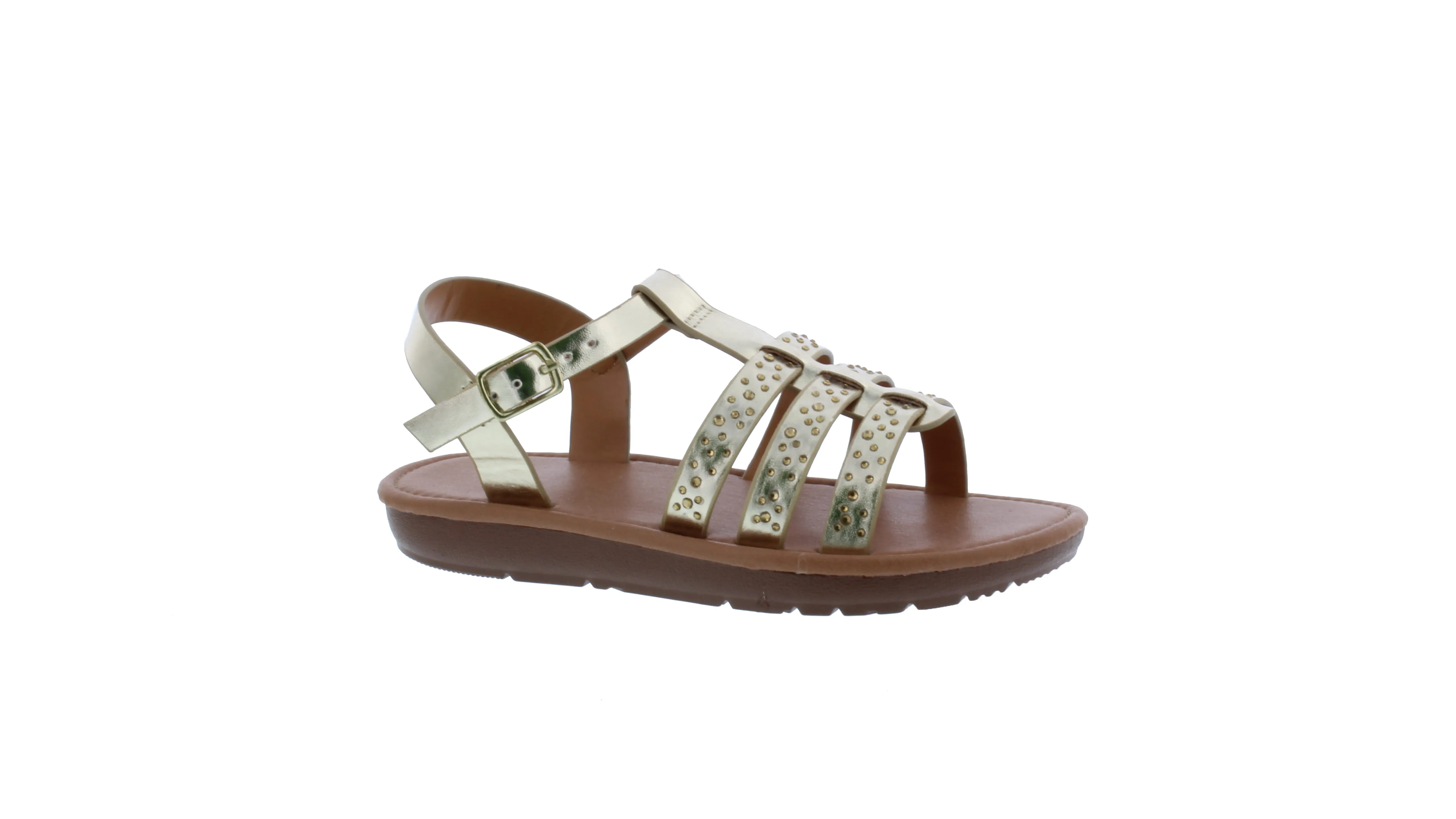 Girls Strappy Rhinestone Sandal