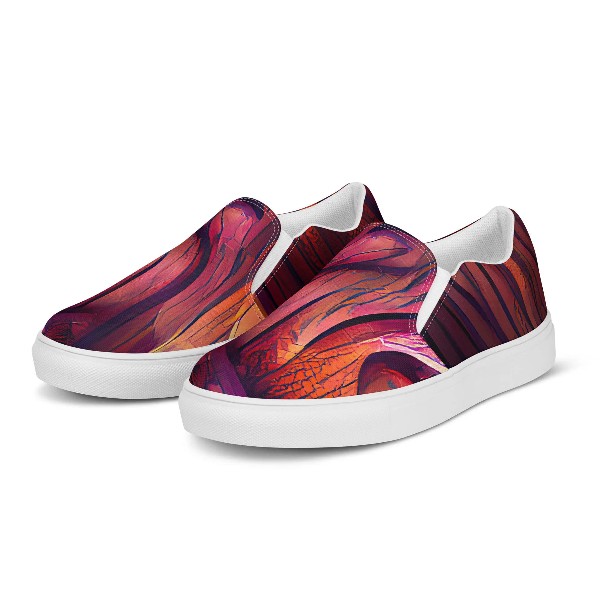 Hardwood - Mens Slip-On Canvas Shoes