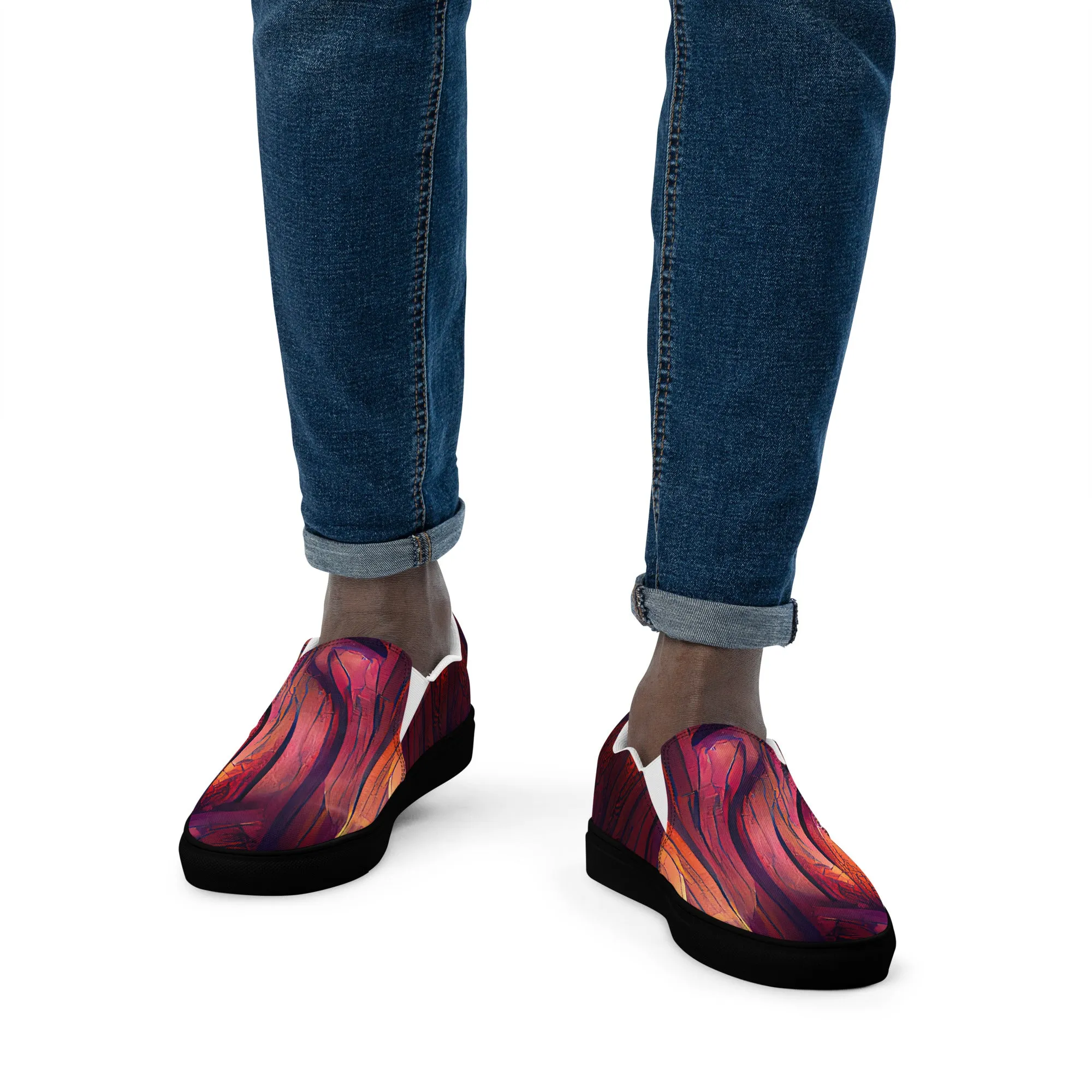 Hardwood - Mens Slip-On Canvas Shoes
