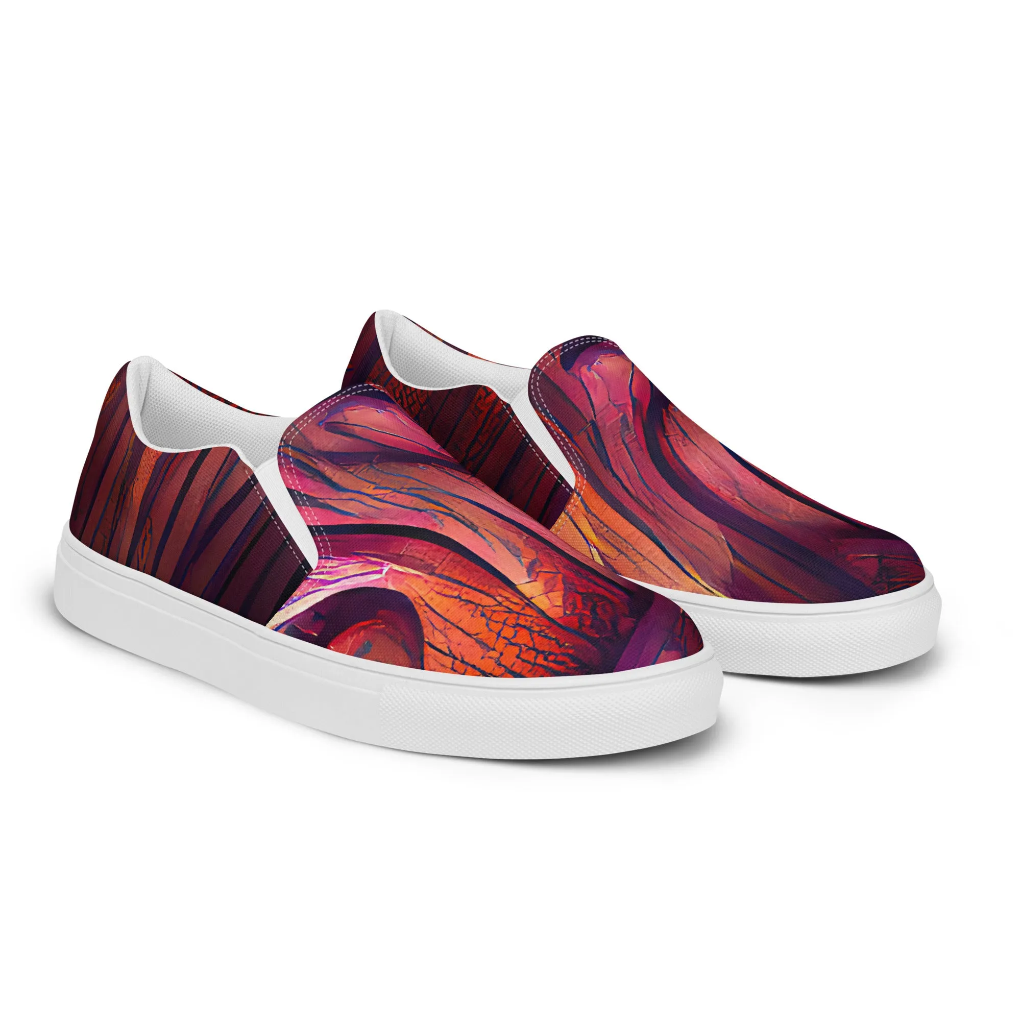 Hardwood - Mens Slip-On Canvas Shoes