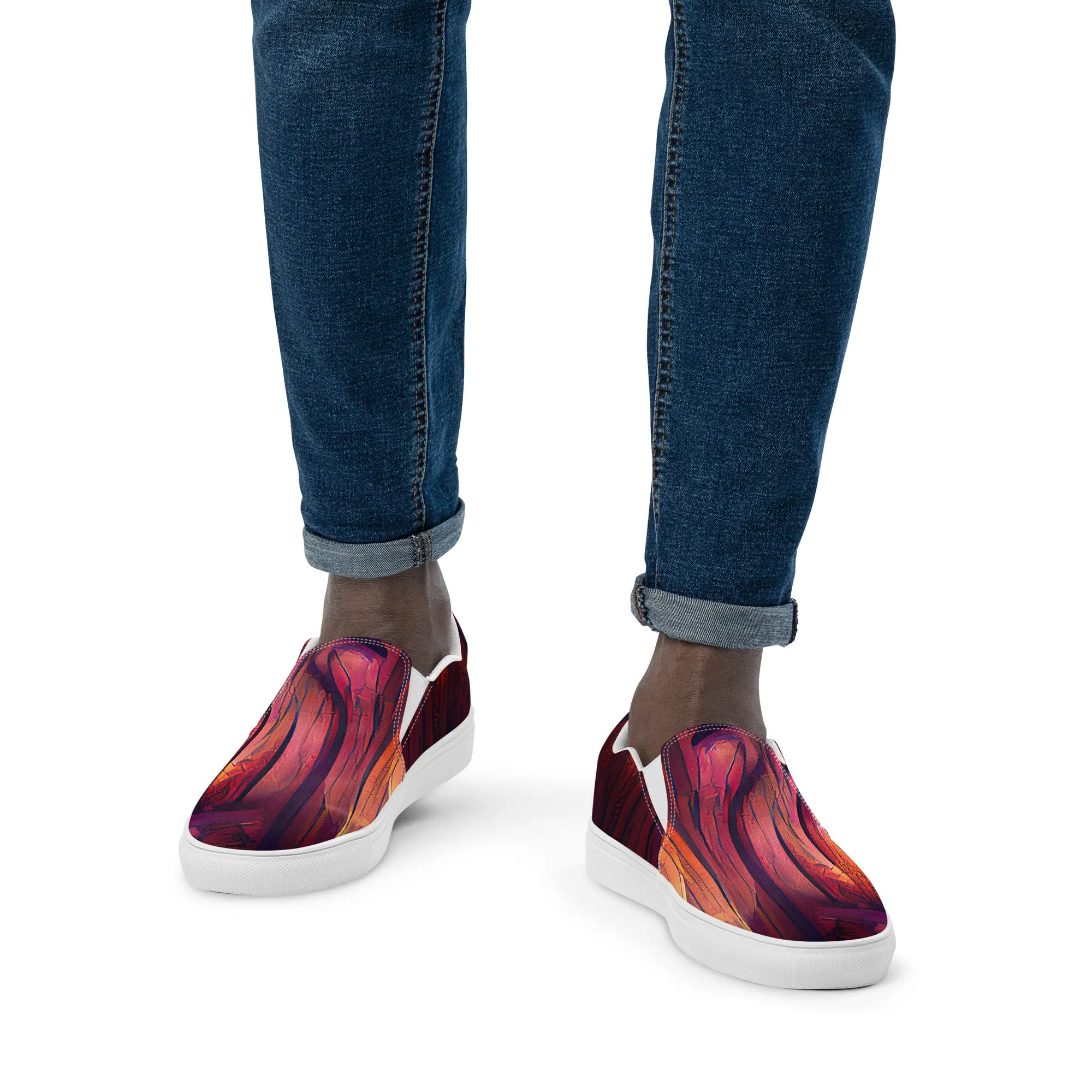 Hardwood - Mens Slip-On Canvas Shoes