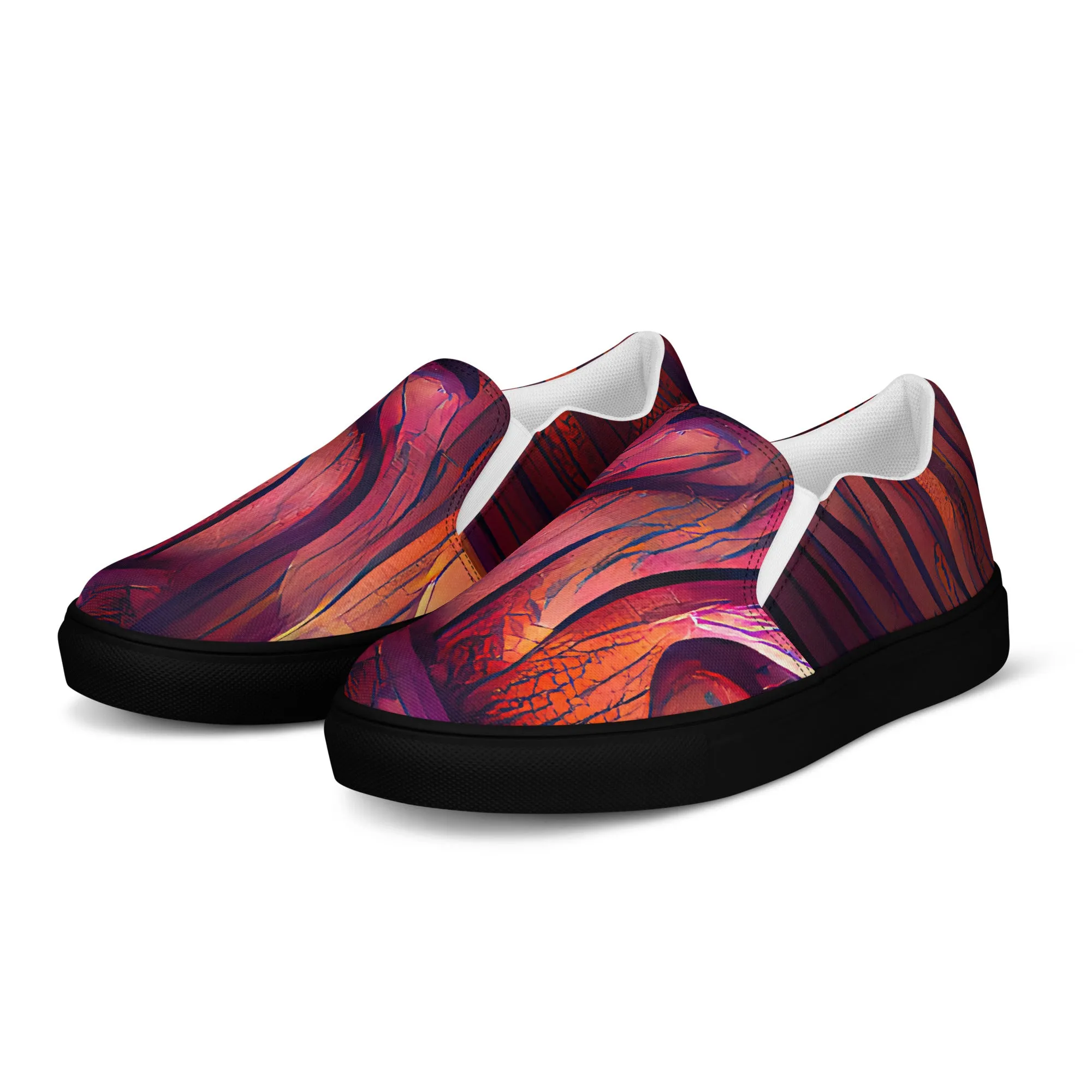 Hardwood - Mens Slip-On Canvas Shoes