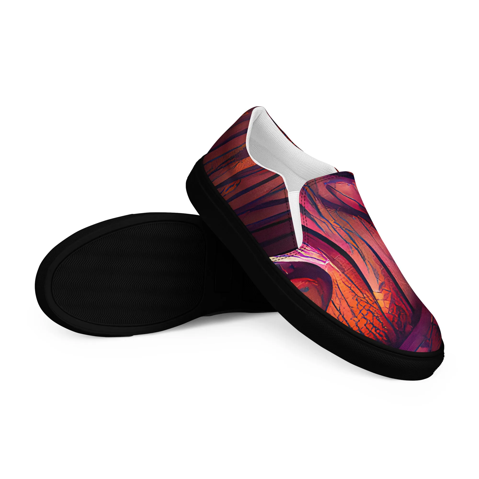 Hardwood - Mens Slip-On Canvas Shoes