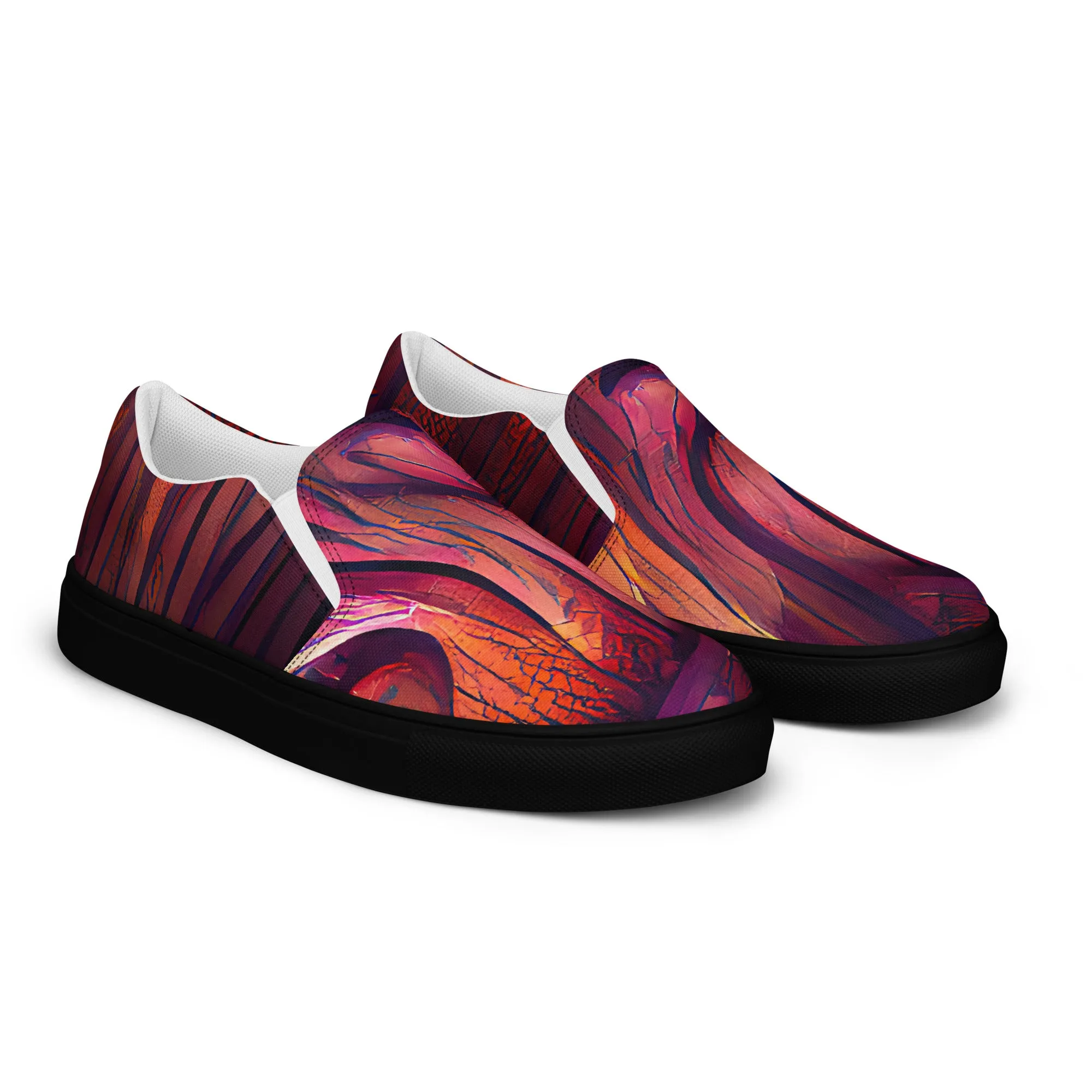 Hardwood - Mens Slip-On Canvas Shoes