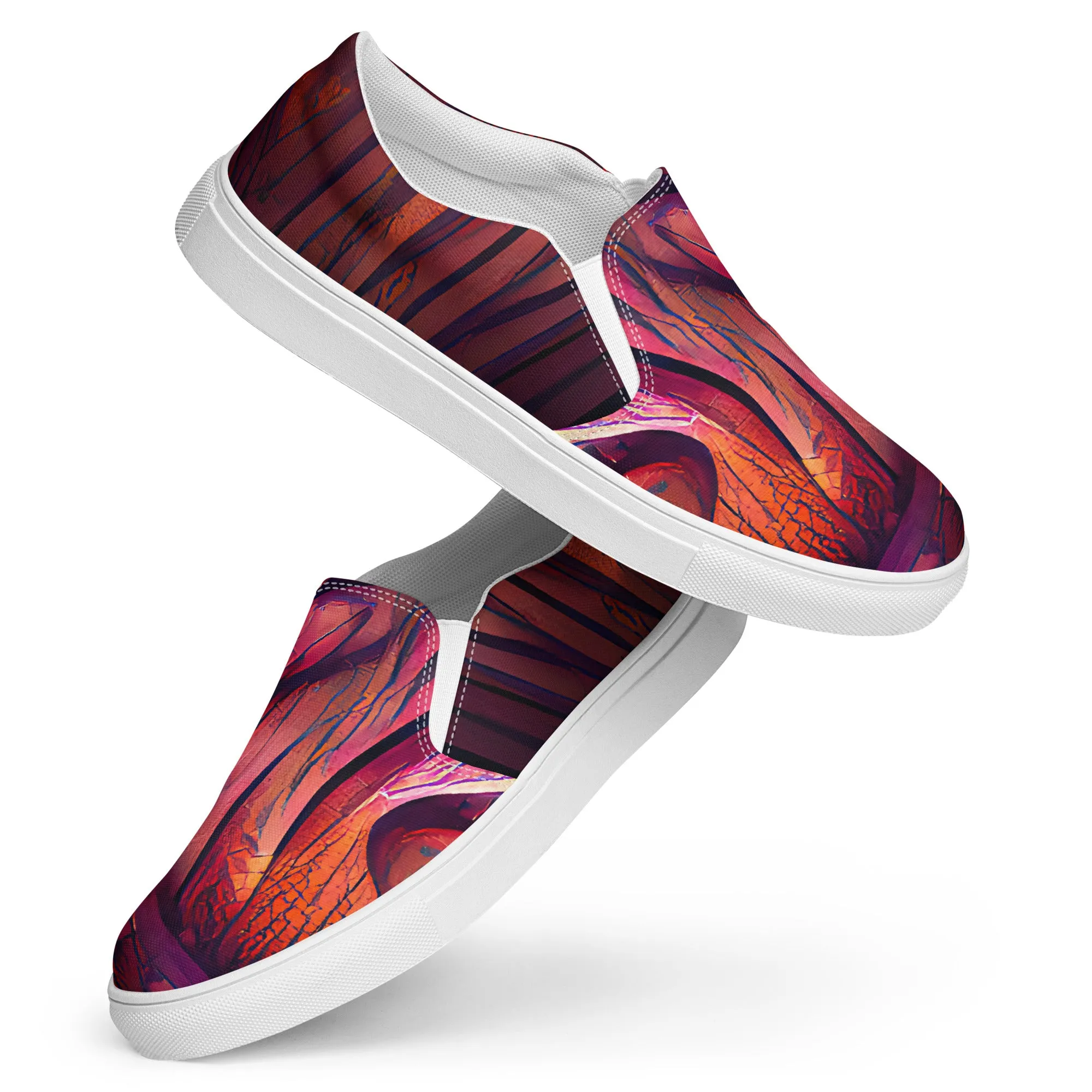 Hardwood - Mens Slip-On Canvas Shoes