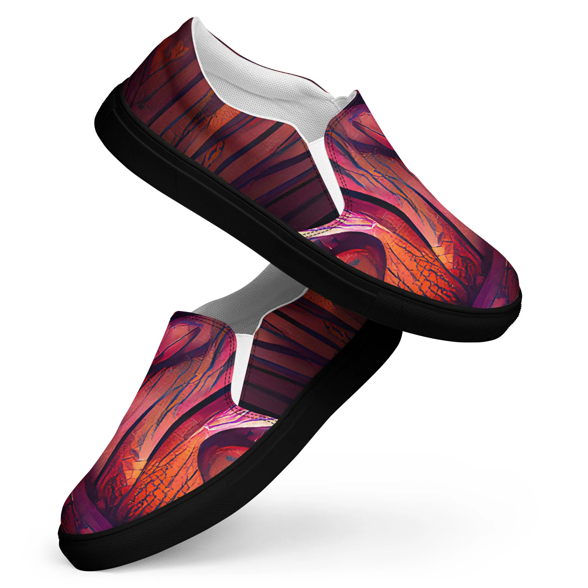 Hardwood - Mens Slip-On Canvas Shoes