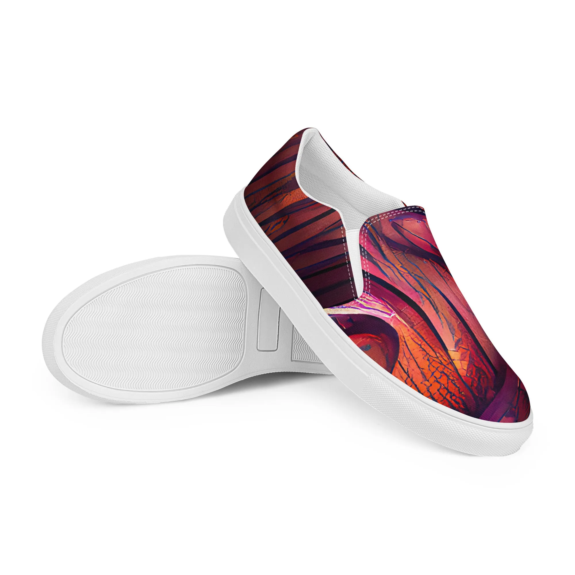 Hardwood - Mens Slip-On Canvas Shoes