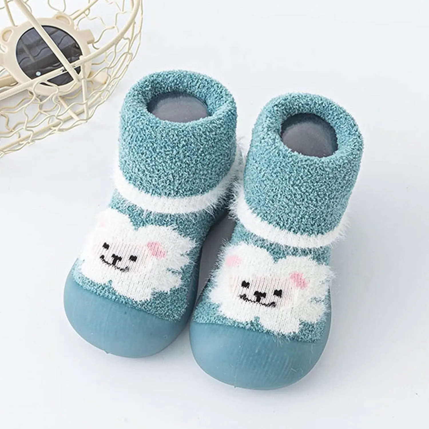 Kids Shoes Boys,Infant Boys Girls Cartoon Socks Shoes Toddler Fleece WarmThe Floor Socks Non Slip Prewalker Boys Shoes