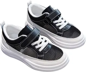 Kids' Simple Strap Sneakers Toddler Casual Athletic Shoes for Boys and Girls Durable and Comfortable Fit for Toddlers