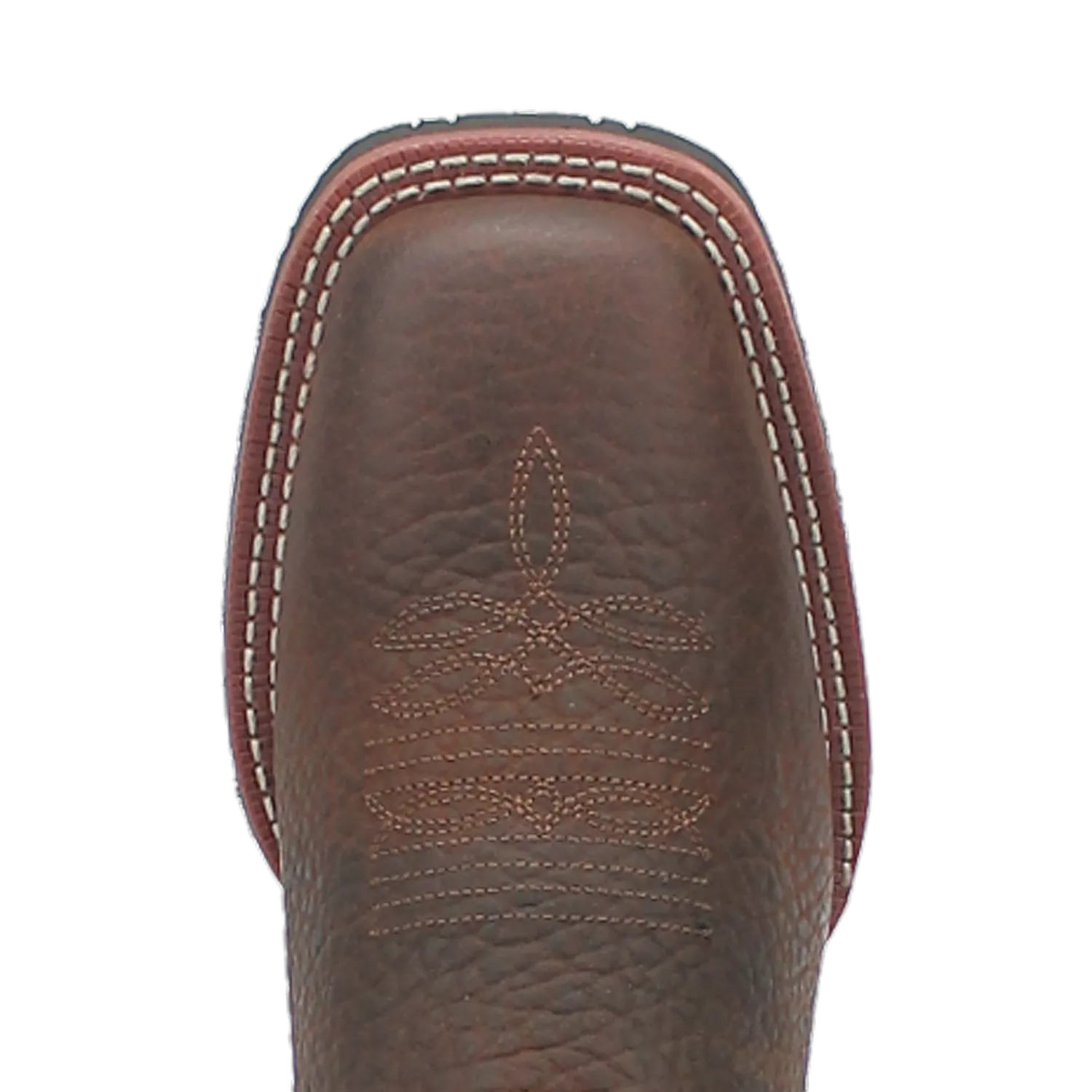 Laredo Men's 11" Elias Western Boot - Chocolate/Tan 7733