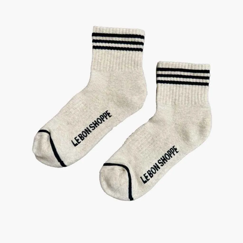 LBS Girlfriend Socks - Oatmeal