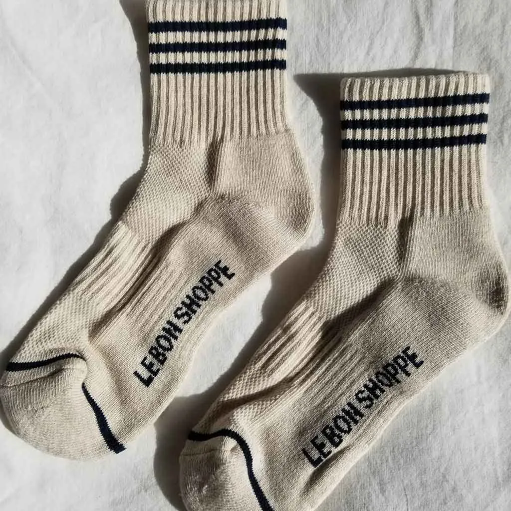 LBS Girlfriend Socks - Oatmeal