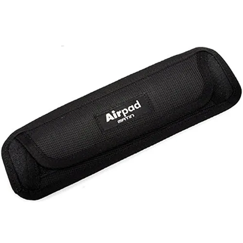 Matin M-6487 Air Pad Shoulder Saver Pad Straight Design (Black)