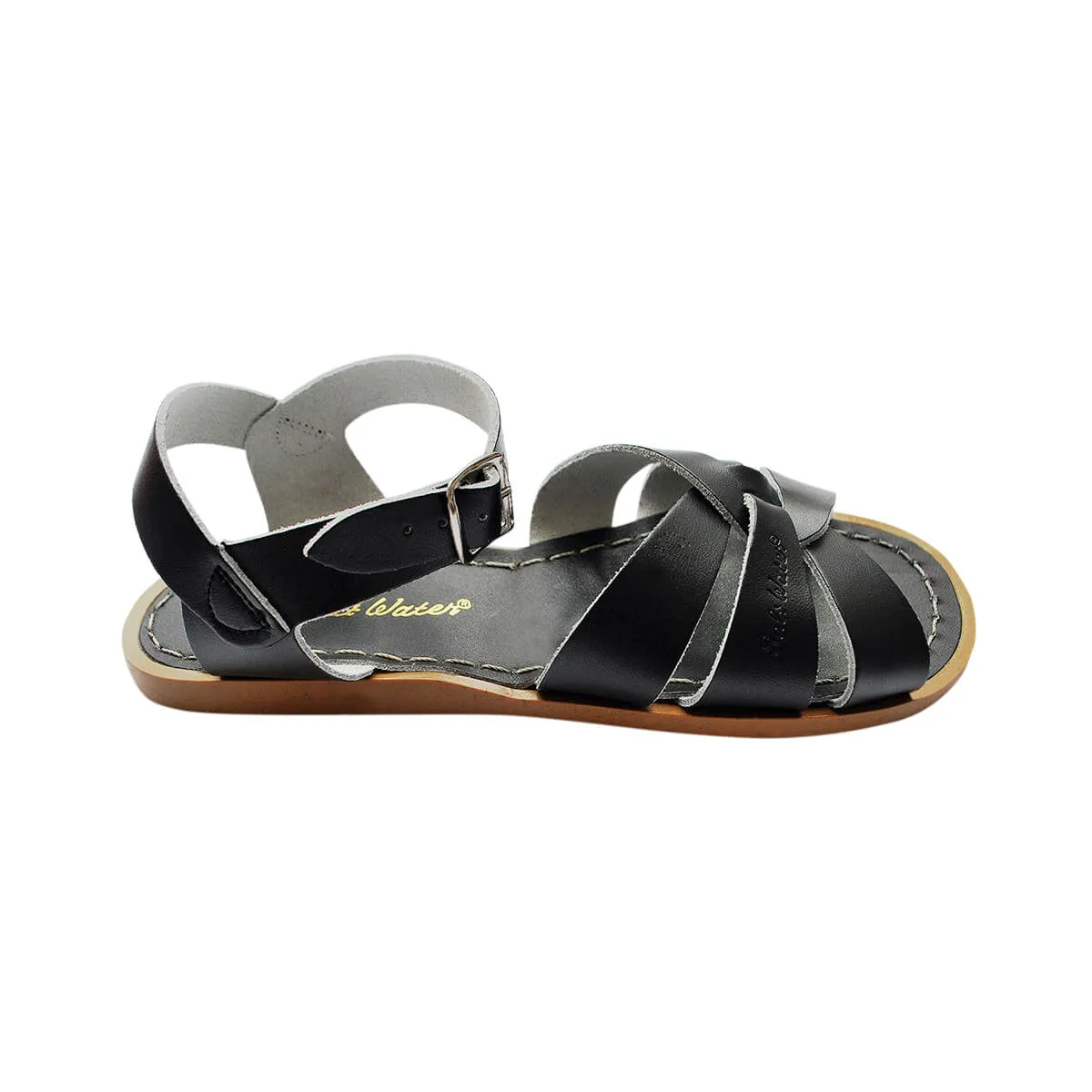 Original Adult Sandals in Black by Salt-Water - Last One In Stock - SW4 / EUR 36
