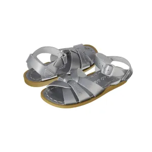 Original Sandals in Pewter by Salt-Water - Last Ones In Stock - SS 5-6 / EUR 22-23