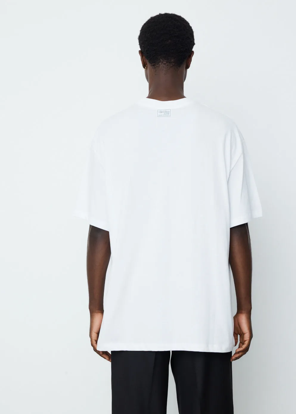 Oversized T-shirt with Altered Reality Print Front