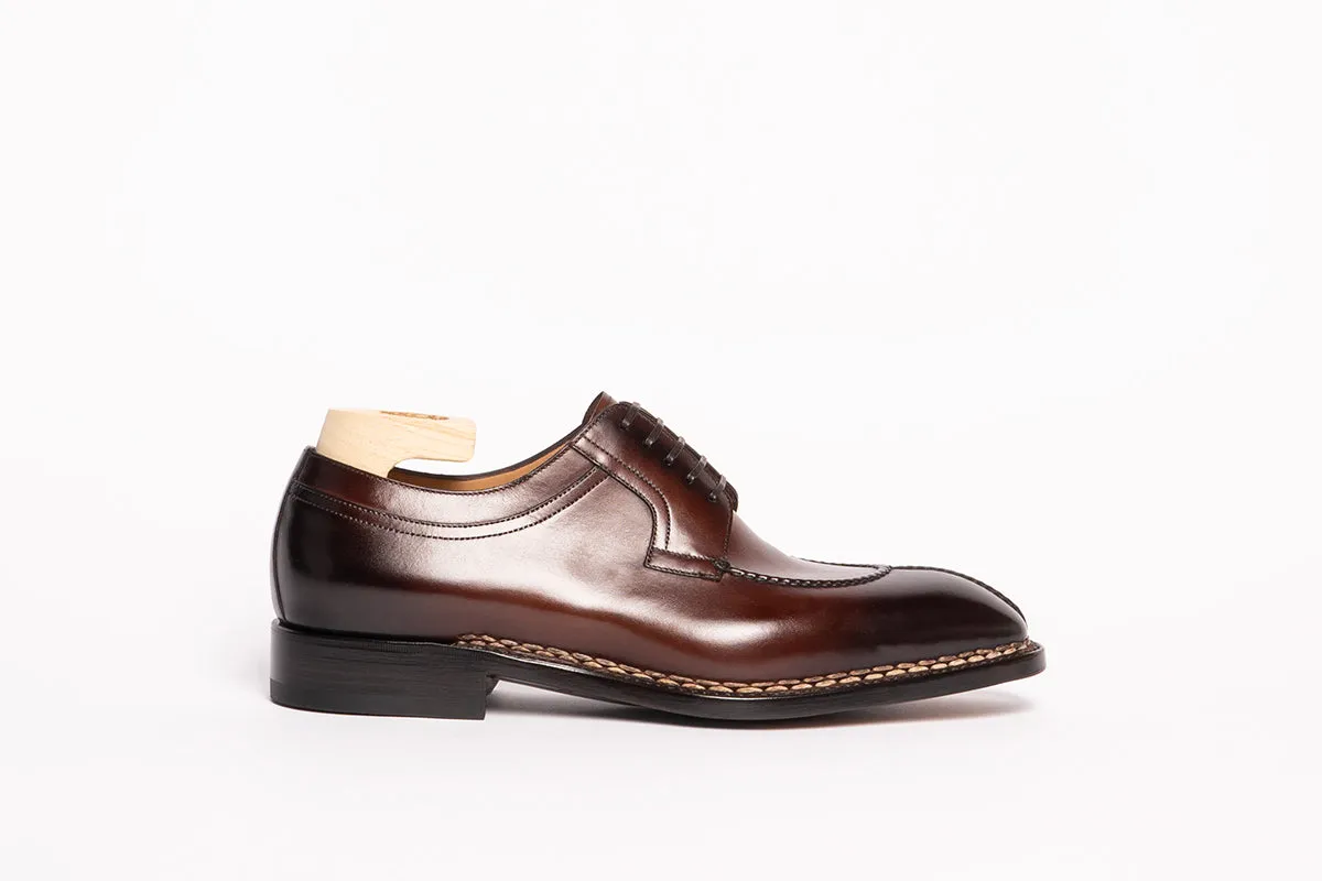 Paolo Scafora 583 Norwegian Split Toe Derby In Positano Calf