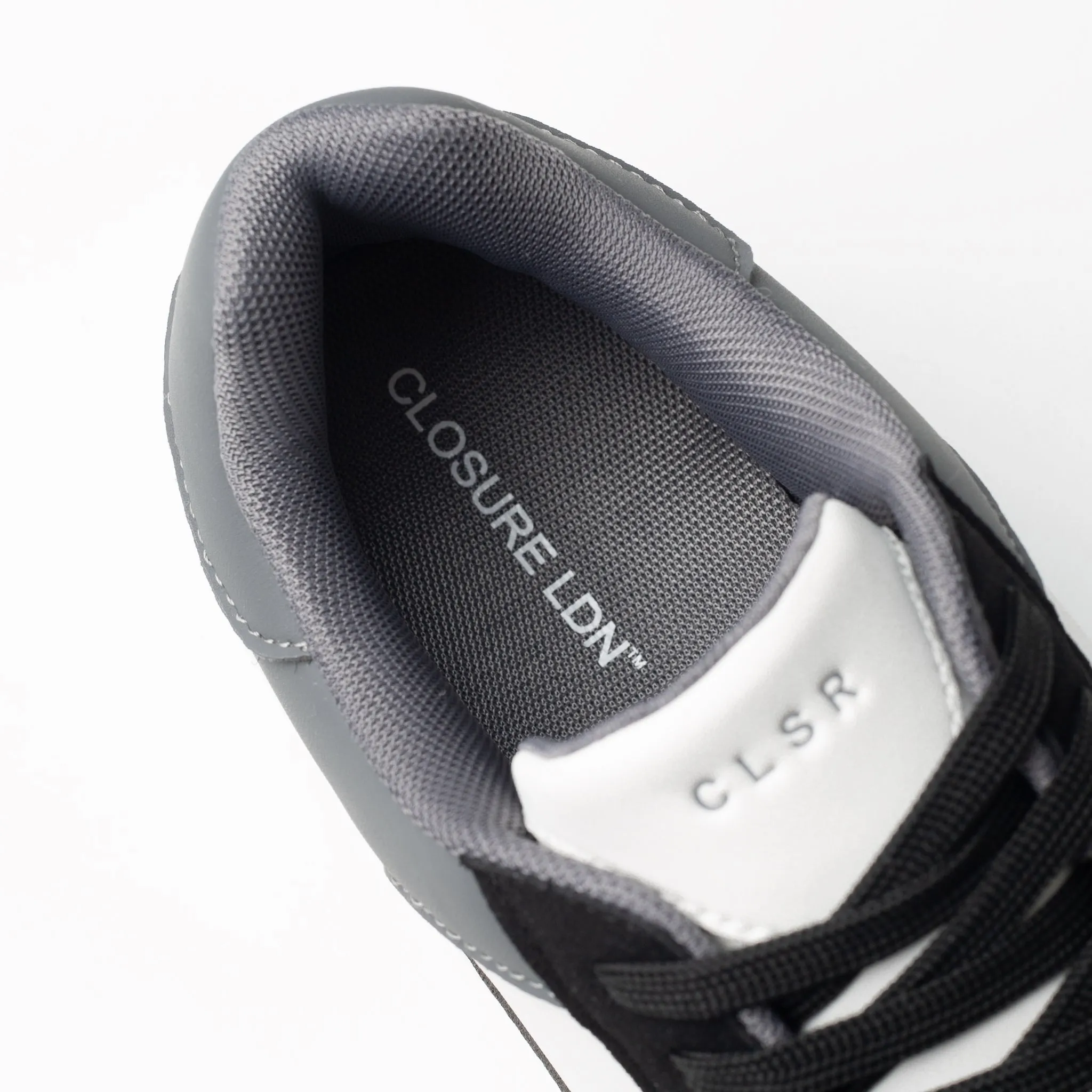 Premium LTHR Runner | White Black