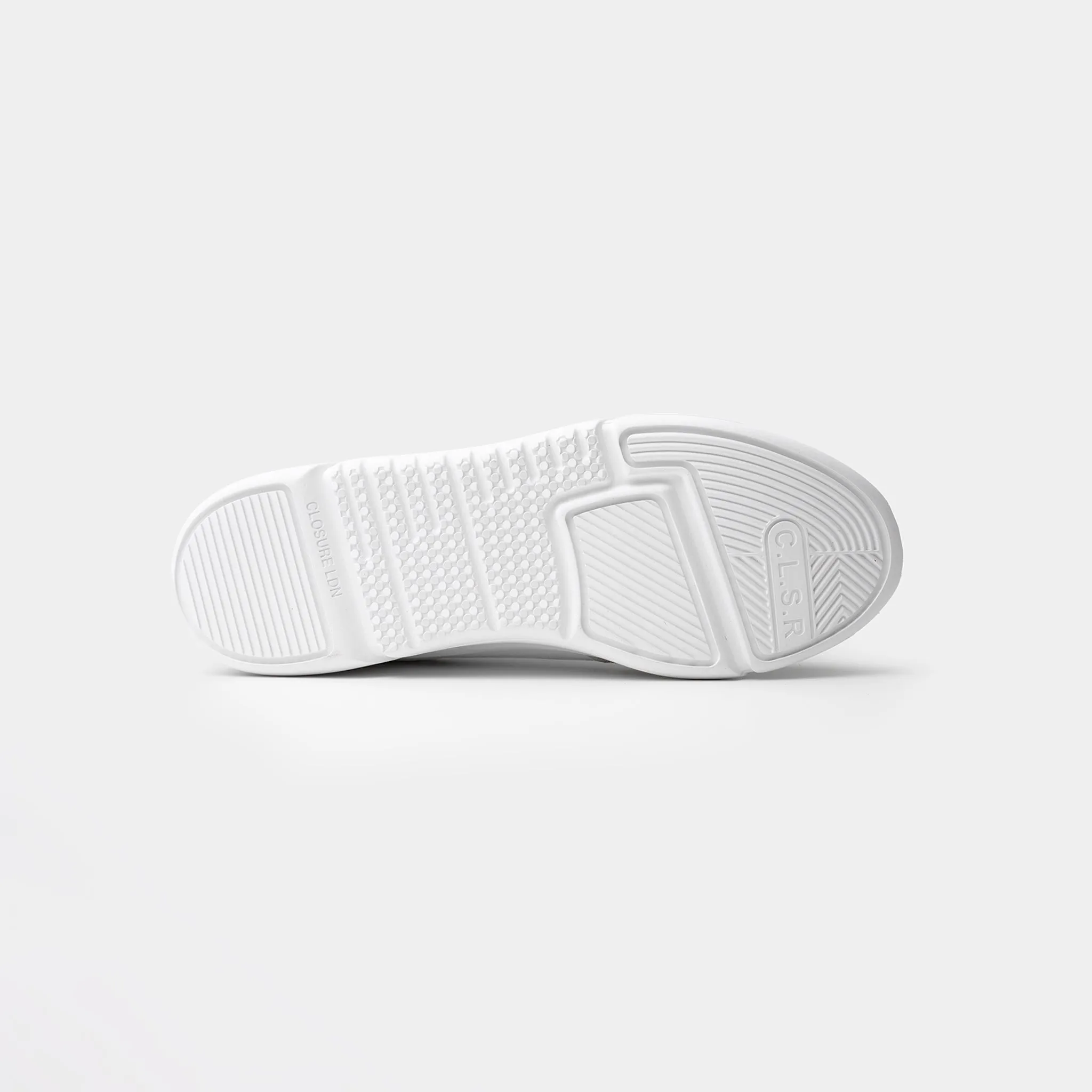 Premium LTHR Runner | White Black